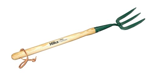 Hilka Carbon Steel Long Handled Garden Fork