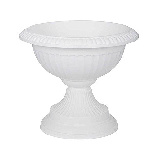 Whitefurze 42cm Grecian Urn Planter – White