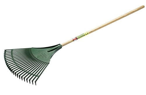 Bulldog BPR Plastic Leaf Rake, Green