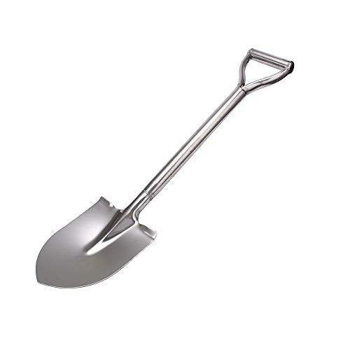 LUBAN Stainless Steel Transplant Spade with D Handle