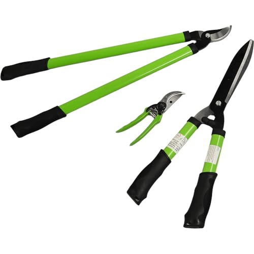 Unibos 3-Piece Garden Shears Set with Loppers