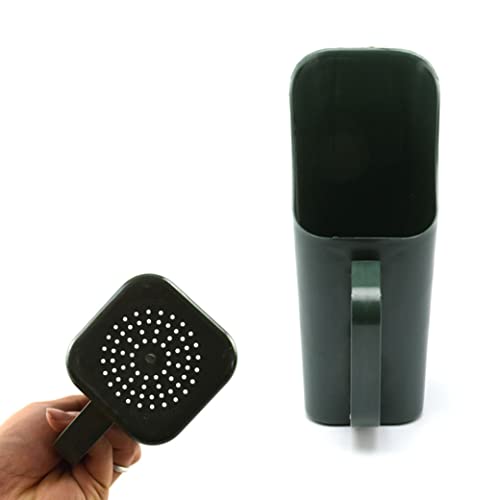 Garden Shovel Multifunctional Bucket Gardening Tool Small Plastic Handy Garden Scoop For Soil, Compost, Planting Garden Spade Green Scoop With Bucket Succulent Plant