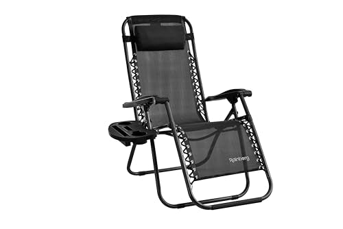 Rainberg Zero Gravity Folding Sun Lounger Chair