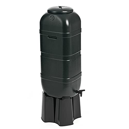 100L Slimline Water Butt Kit with Stand & Filler