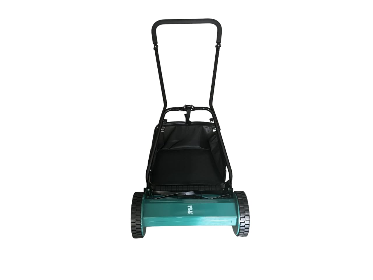 Lawn Mower Grass Cutter, 40cm Cutting Width, Manual Hand Push, Retractable Handle