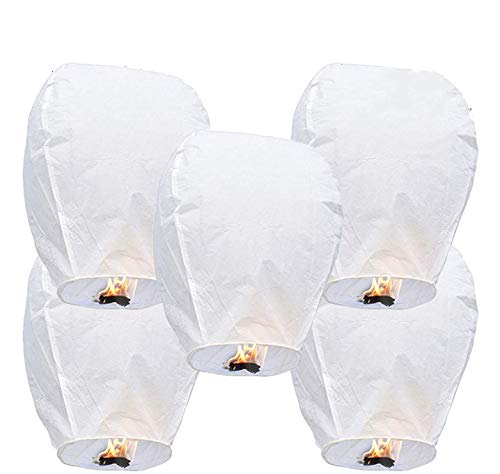 LABOTA Sky Lanterns 5 Pack – Biodegradable