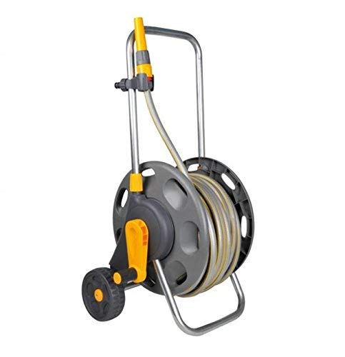 Advanced Hozelock Manufacturing 2435 Assembled Reel - 50 Metre Hose - Fittings -