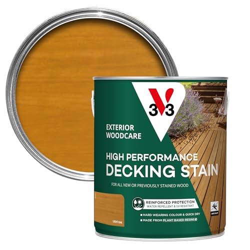 V33 High Performance Decking Stain Light Oak 2.5L