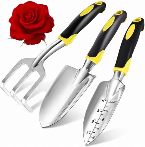 3-Piece Aluminium Garden Hand Tool Set