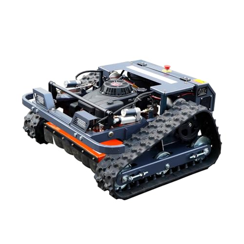 Remote-Control Tracked Robotic Petrol Lawnmower 9HP
