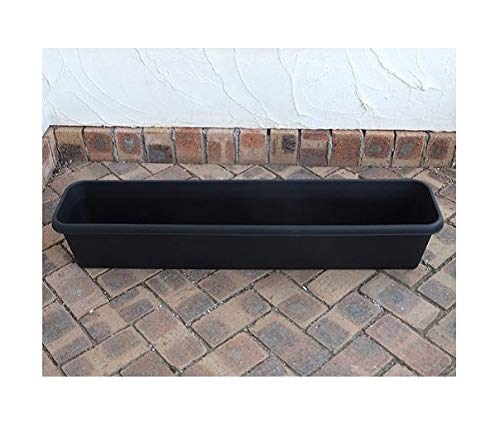 Stewart Terrace Trough - 100 cm, Black