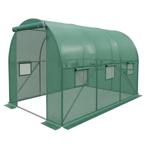 Large Walk-In Polytunnel Greenhouse 3x2x2m