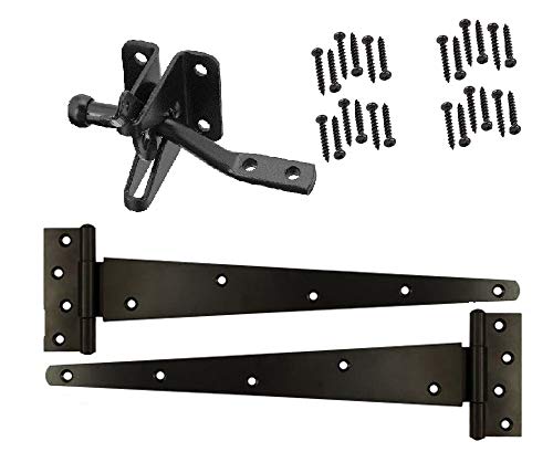 Merriway Heavy Duty Wooden Garden Gate Hanging Kit