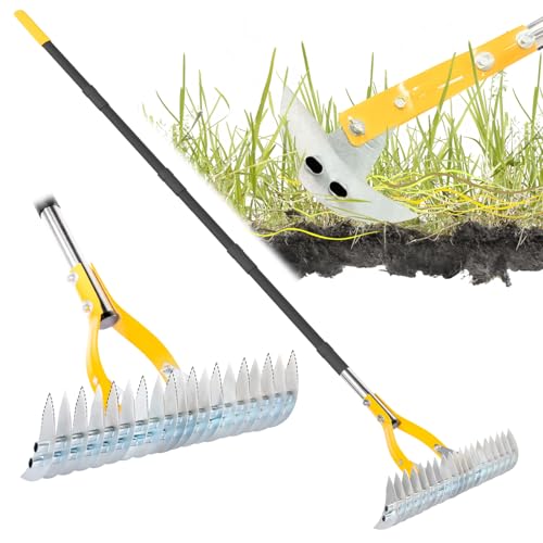 BlumeTrec Thatch Rake 38cm Adjustable Head & Handle