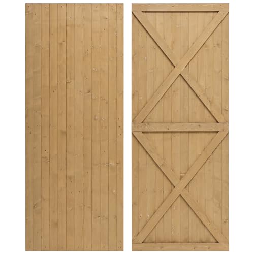 DKIEI Wooden Garden Gate 183x79cm with Latch