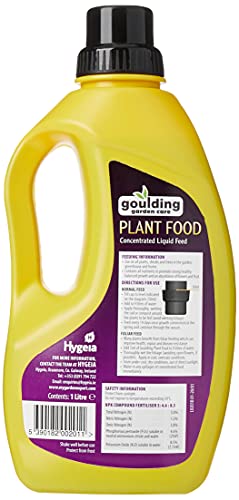 Goulding G60107 Enriched Plant Food with Humics, Brown