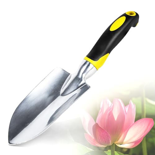 Garden Trowel & Wide Hand Shovel – Yellow