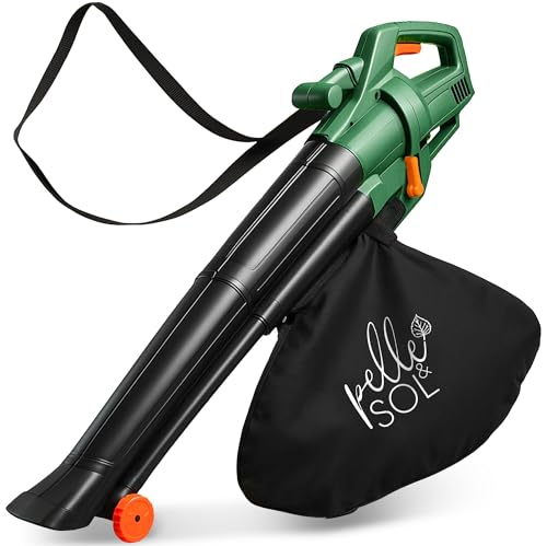 Pelle & Sol 3300W Corded Leaf Blower Vacuum & Mulcher