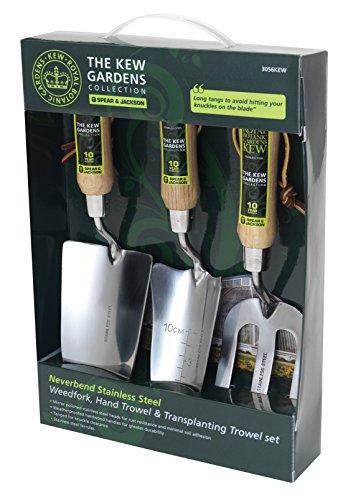 Spear & Jackson Kew Gardens 3 Piece Trowel Gift Set