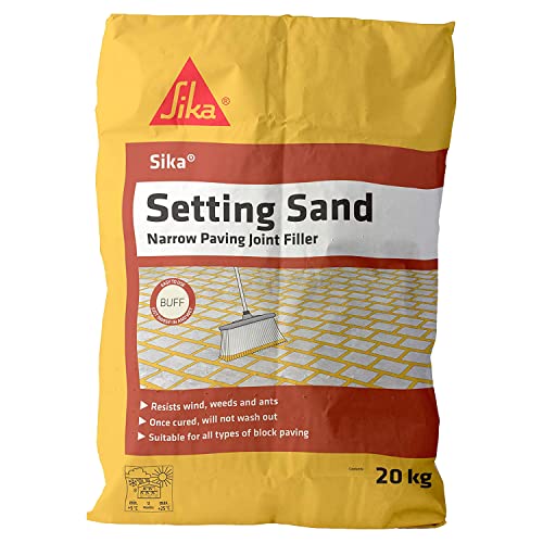 Sika Setting Sand for Block Paving Joints – Buff 20kg