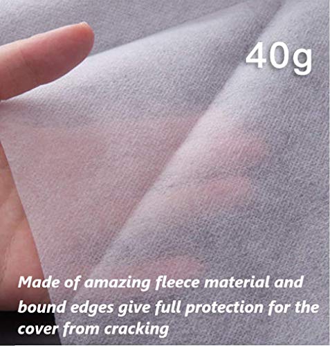 KAHEIGN 2 x 10M Plant Frost Protection Fleece, 30gsm Garden Fleece Plant Antifreeze Cloth Winter Plant Protection Fabric, Cover From Birds and Insects