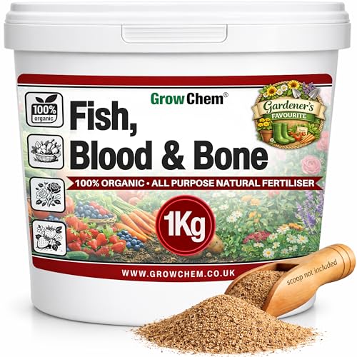 Grow Chem Fish, Blood & Bone Fertiliser 1kg