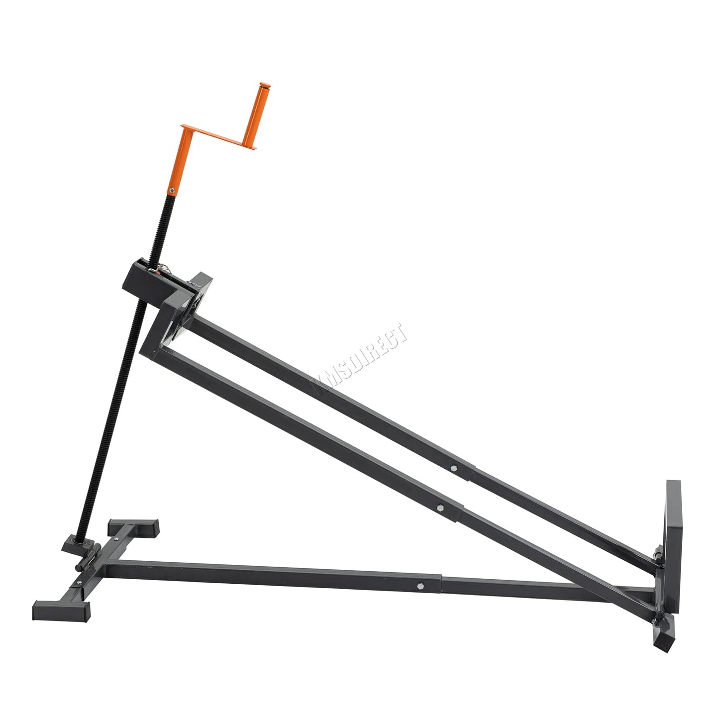 SwitZer Folding Ride On Lawn Mower Lift 400kg Lifting Device Ramp Garden Tractor Jack Lifter with Power Tool Kit SZ-LML01 Grey