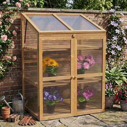 Woodside Wooden Cold Frame Growhouse