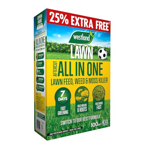 Westland Aftercut All In One Lawn Feed Weed & Moss Killer