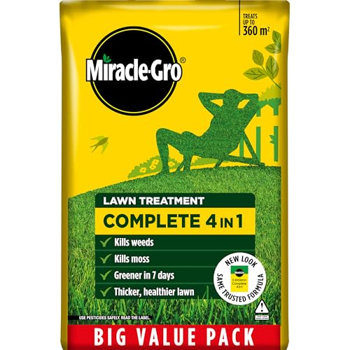 Miracle-Gro 4-in-1 Complete Lawn Food 360m²