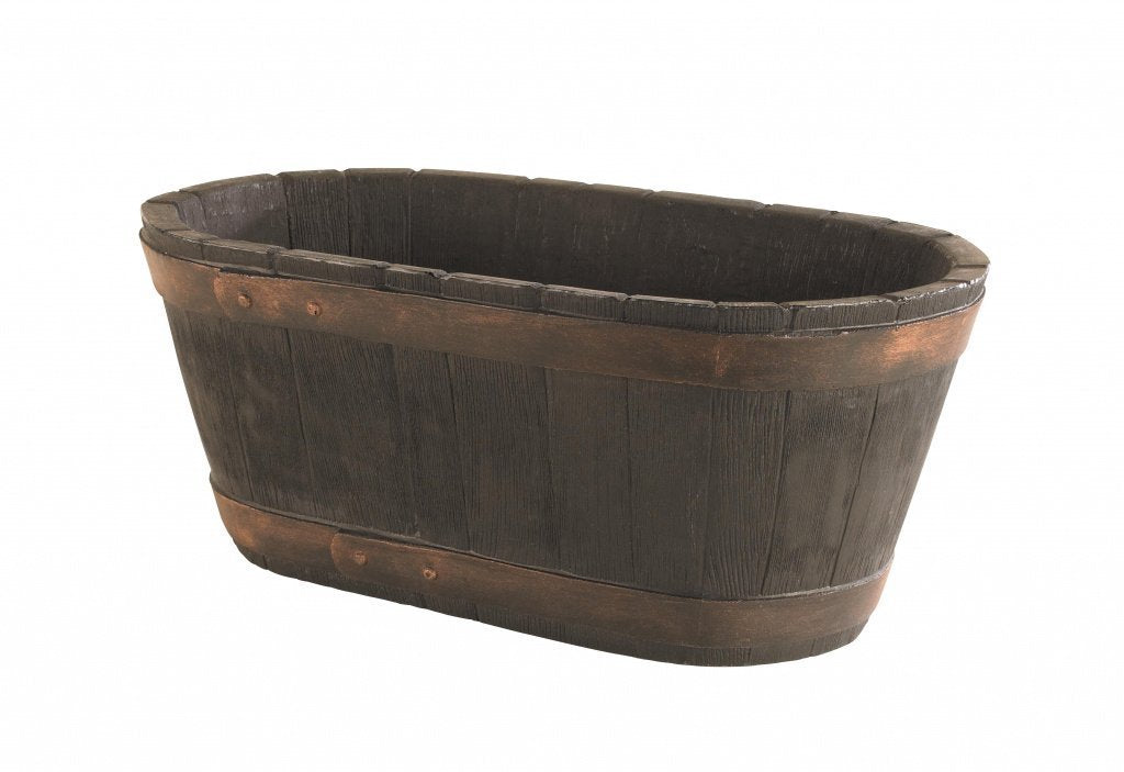 Oakwood Barrel Trough Planter