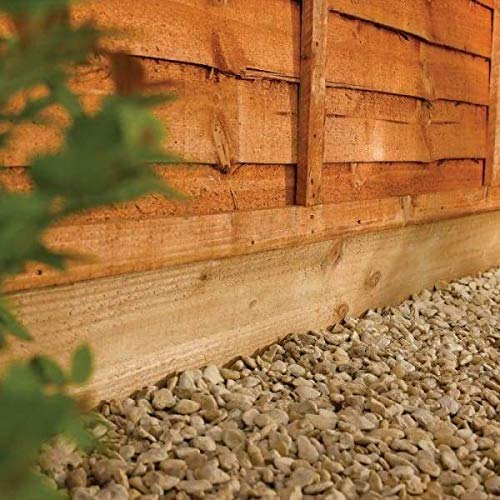 Pressure Treated Timber Gravel Board 100mm x 22mm (4x1 Inch)