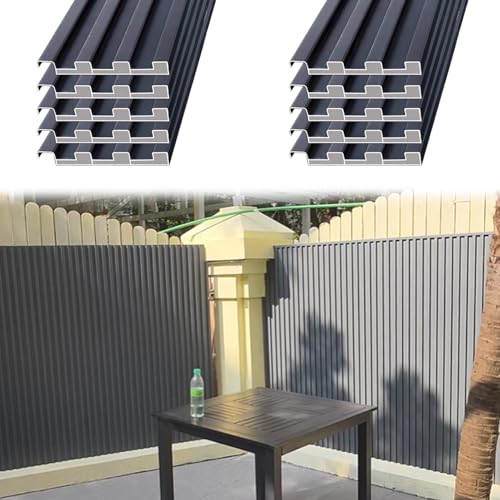 10Pcs Corrugated Metal Roofing Sheets 3m Garden Panels