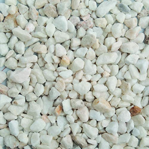 Polar White Decorative Aggregates Slate Chippings Garden Gravel 20mm 20 Kg