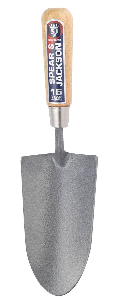Spear & Jackson 4090NB Neverbend Carbon Hand Trowel, 5-Inch