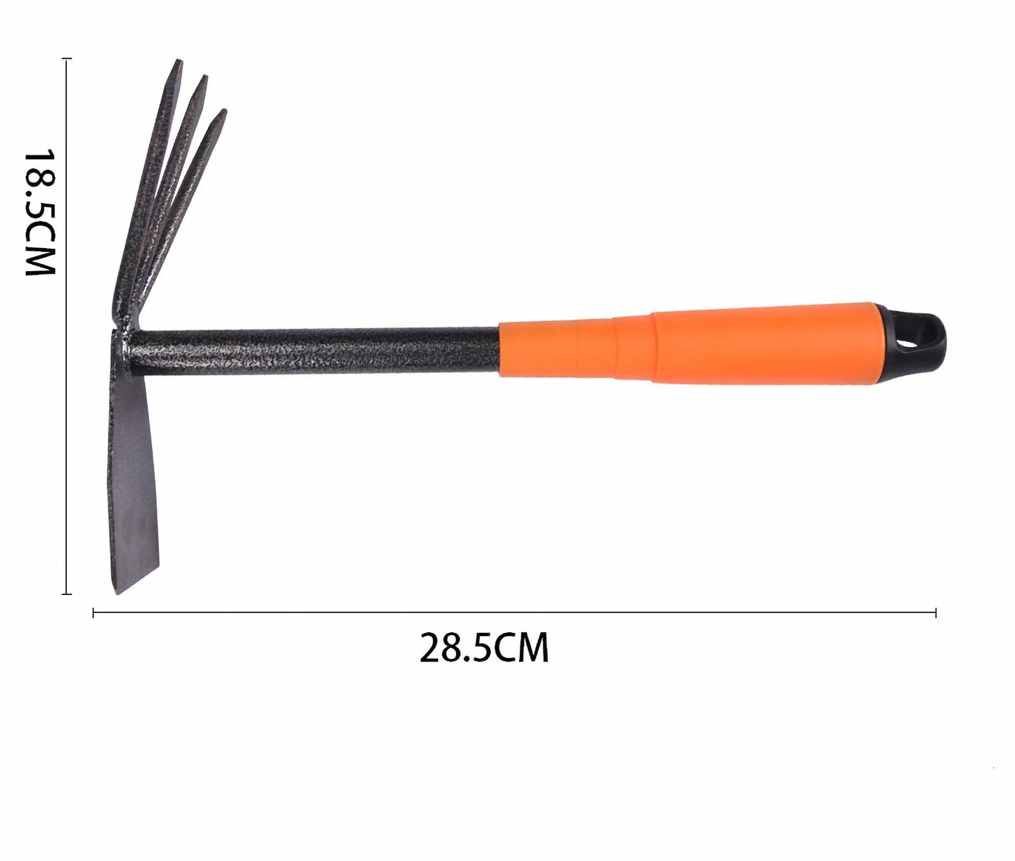 PlushPlumage Garden Hoe and Rake Two in One,Rake for Gardening,Gardening Tools,Hoe Garden Tool,Gardening Tool for Weeding