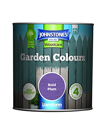 Johnstone's Garden Colours Bold Plum Fence Paint 1L