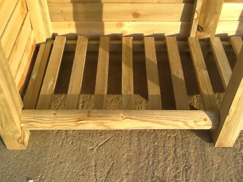 The Garden Supplies Centre Large Log Store, Pressure Treated