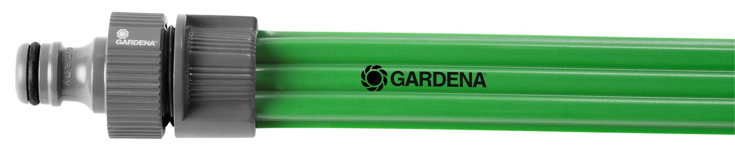 Gardena Sprinkler Hose: Fine spray sprinkler for watering elongated, narrow areas, length 15 m, ready-to-connect, green, can be individually shortened or lengthened (1998-20)