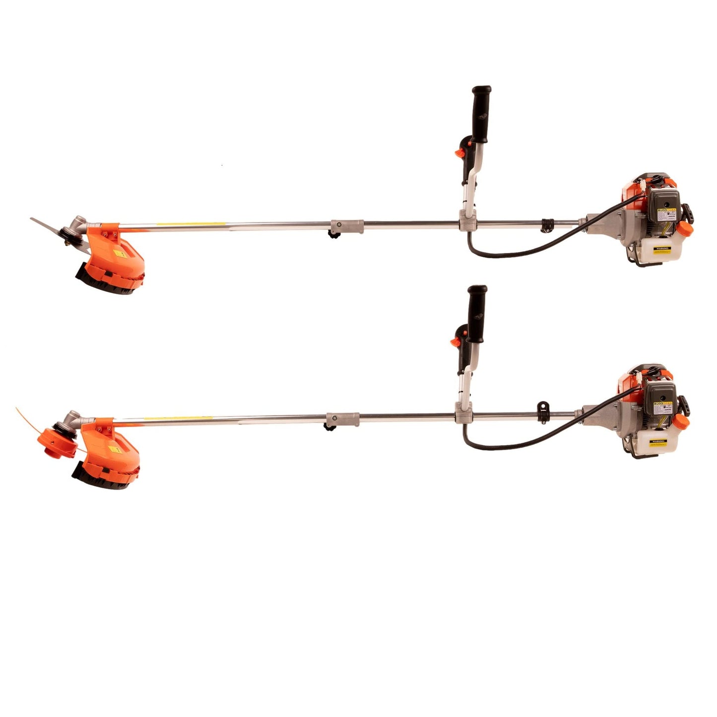 eSkde 52cc Petrol Garden Brush Cutter Strimmer Line Trimmer Kit 2 Stroke Petrol 2 in 1 Kit BC52-S23