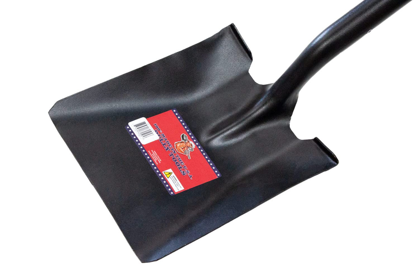 Bully Tools 82525 14 Ga. Square Point Shovel. Fiberglass Long Handle.