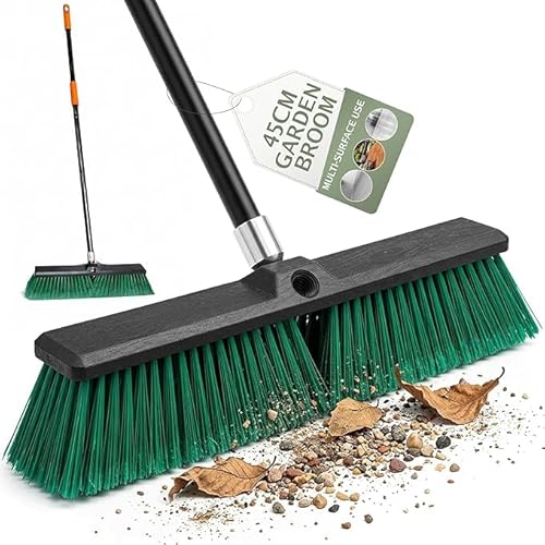 Pelle & Sol 45cm Heavy Duty Garden Broom