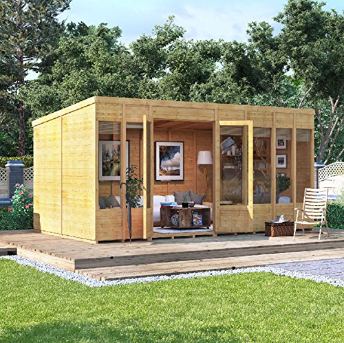 BillyOh Bella Pent Summerhouse 14x8 Spray Treated