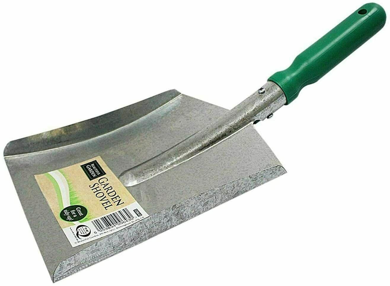 MAXPERKX Metal Hand Shovel Garden Dust Pan Coal Leaves Indoor Outdoor Multipurpose UK Ash PAN Spade Scoop Fireside