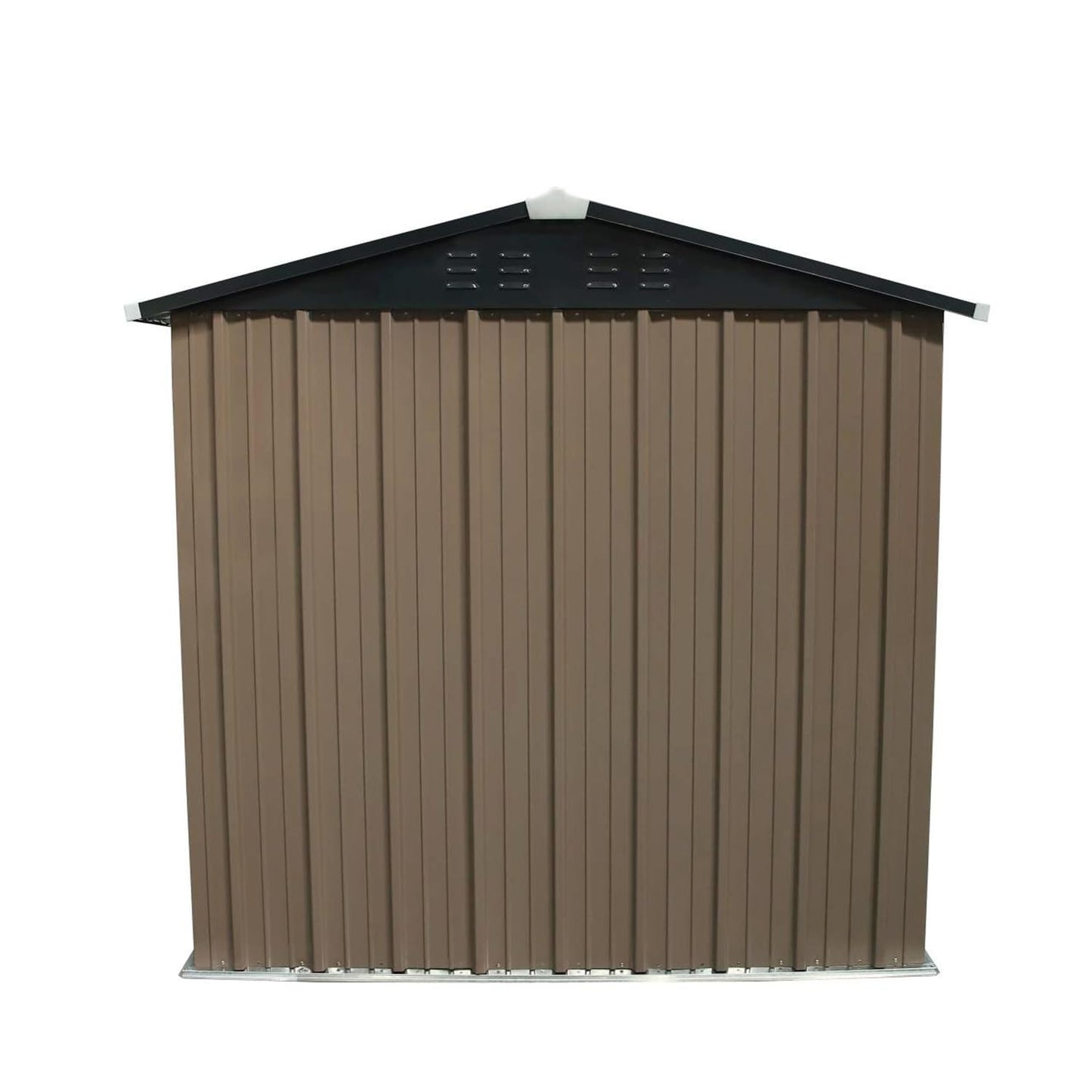 NEW!Outdoor Storage Garden Shed with Door Galvanised Metal Sloped Roof (6FT*4FT)
