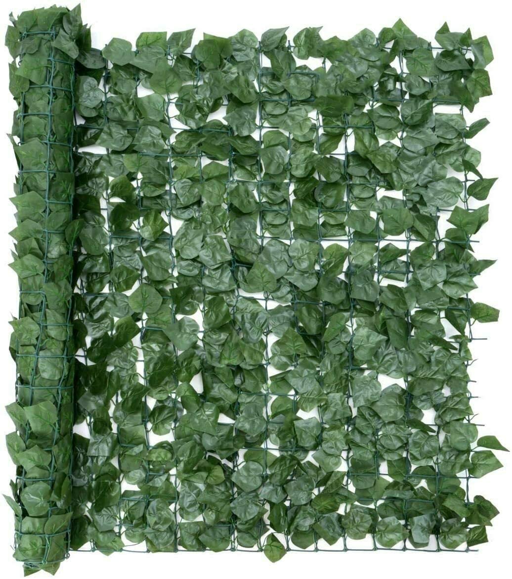 Extra Large High IVY 1.5M by 3M SD2021.5 Wall Artificial Ivy Leaf Hedge Screening Roll Garden Fence Balcony Privacy