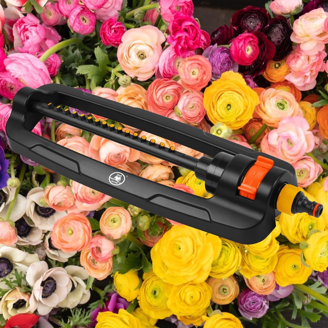 Lawn/grass/garden watering/irrigation oscillating Bar Sprinkler,Easy Adjustment and Oscillating,standard universal click hose connection