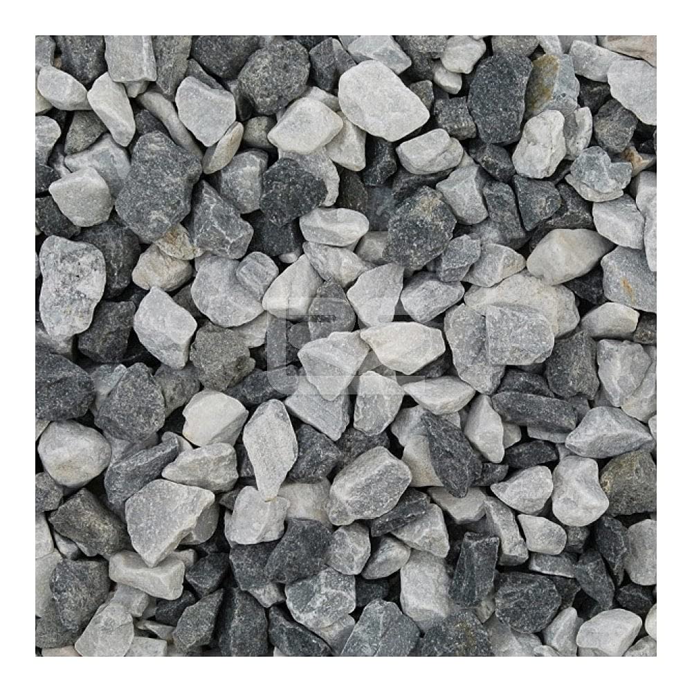 Peak paving Black Ice Decorative Aggregates Stone Chippings Garden Gravel 20mm 20 Kg