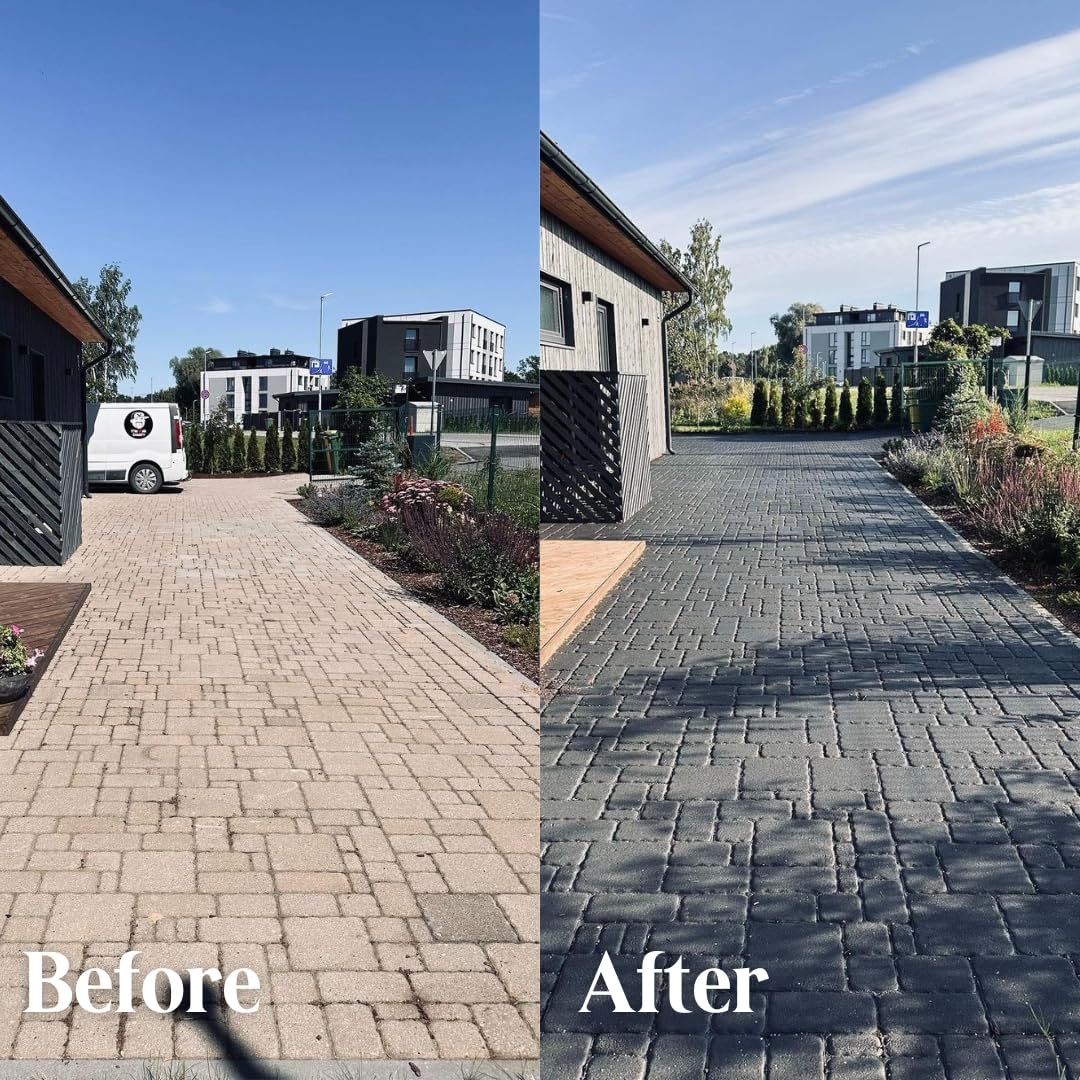 Patio Paving Stain - for Patio Stones, Driveways and Slabs - 10 Litre