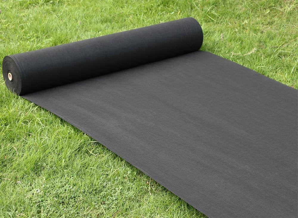 Popamazing Weed Control Nonwoven Fabric Ground Cover Biodegradable 1.5 M x 20M